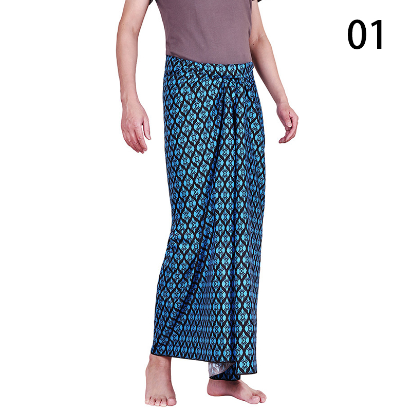 Batik Sarong Wrap - Kostum Tradisional Asia Tenggara Uniseks, Rok