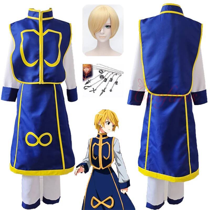 Kurta Men Cotton - Kostum Cosplay Anime Hunter X Hunter