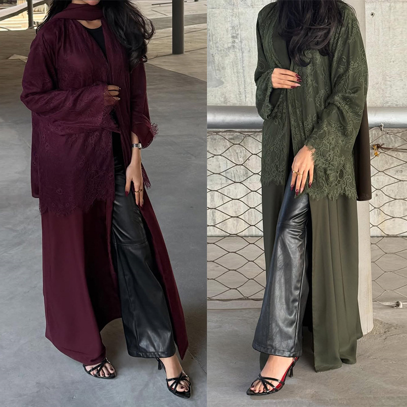 Jalabiya Women Arabic - Gaun Pesta Abaya Wanita untuk Idul
