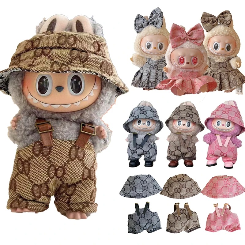 Ethnic Clothing & Online Fashion Store Khaadi Uk - Pakaian Mewah untuk Boneka Labubu, Set