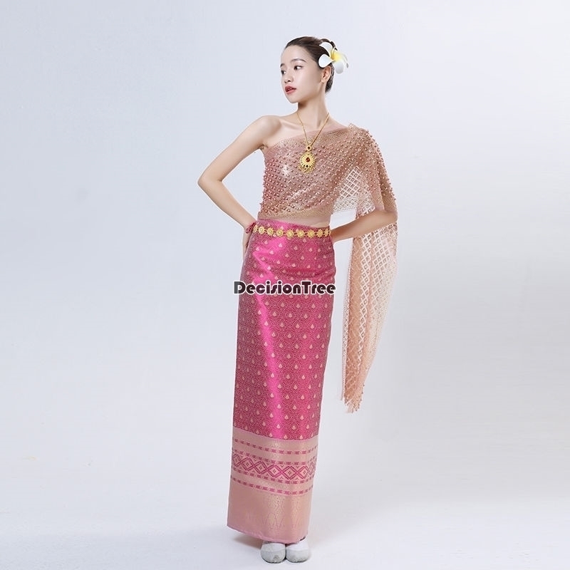 Batik Sarong Wrap - Pakaian tradisional Thailand 2026, setelan pakaian