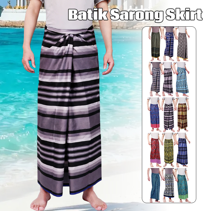 Batik Sarong Wrap - Rok Batik Sarung Etnik Dai untuk