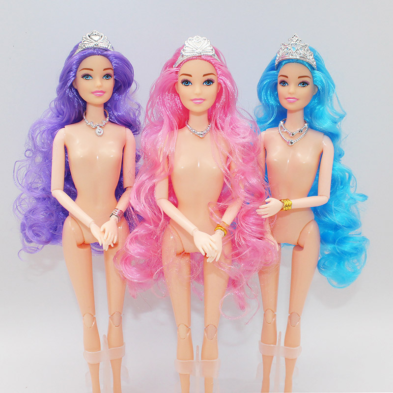 Ethnic Wear Model Fashion - Baru 30Cm Boneka Tanpa Kepala Memakai
