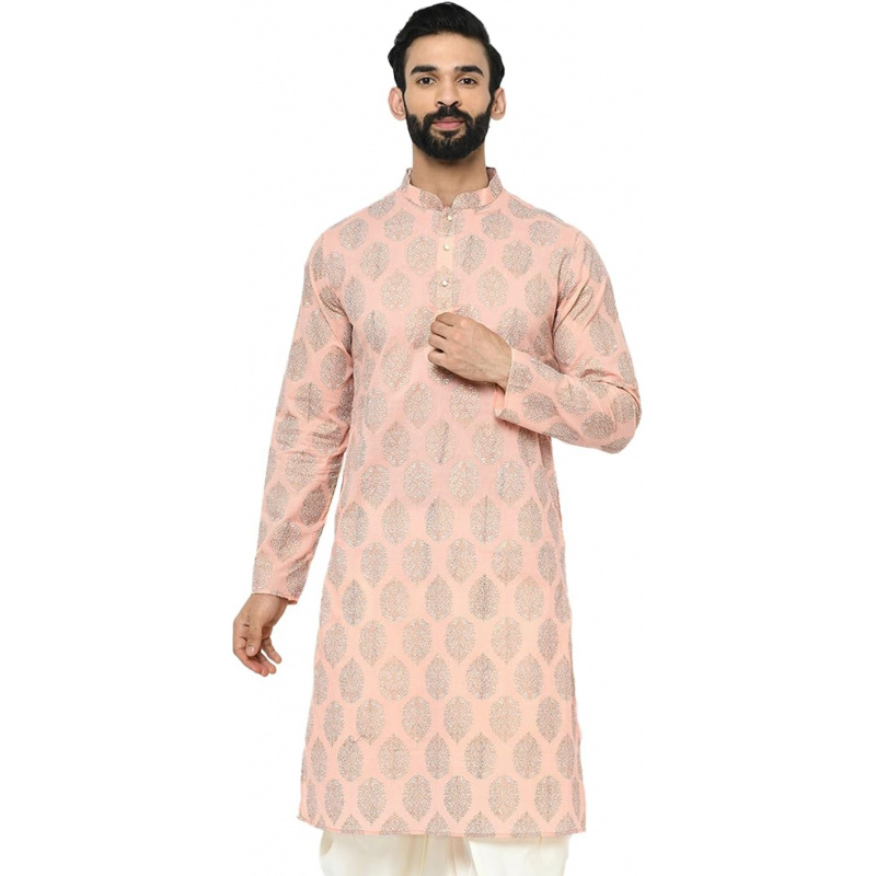 Kurta Men Cotton - Kurta Pria - Tunik Katun Campuran