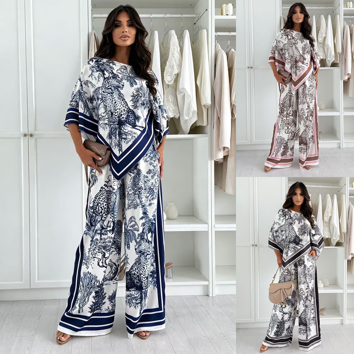 Ethnic Fashion Collection - Set Pakaian Wanita Musim Semi Musim