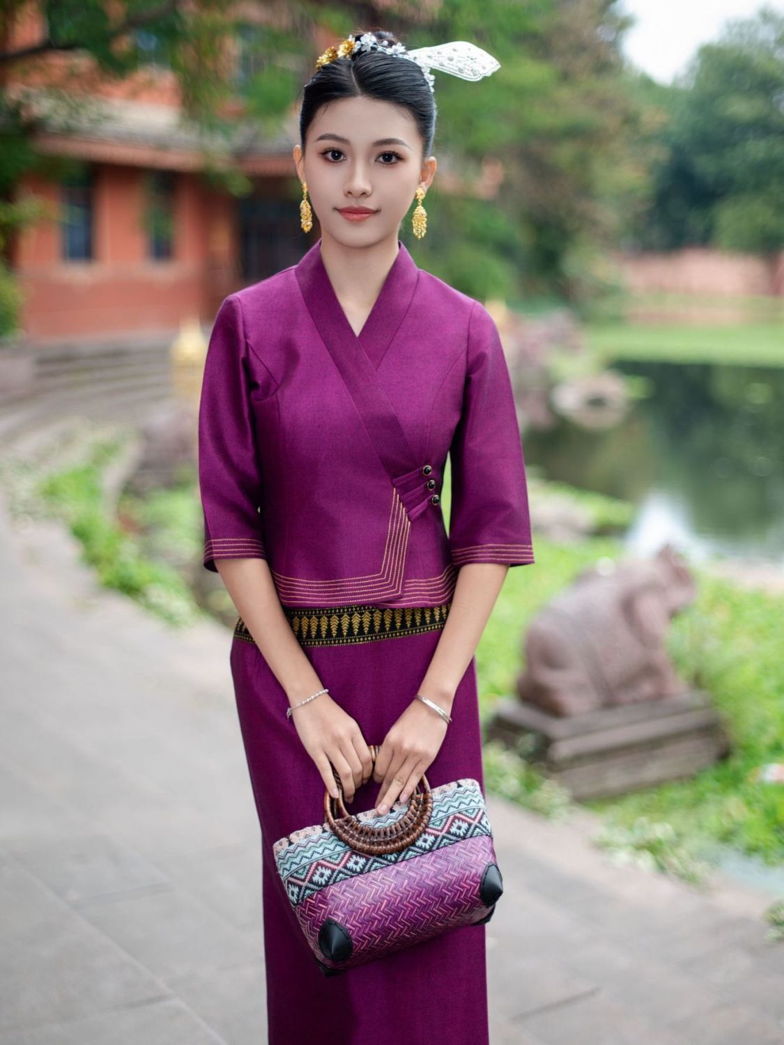 2 Buah Rok Long-gyi Thailand M - Batik Sarong Wrap ulasan dan harga