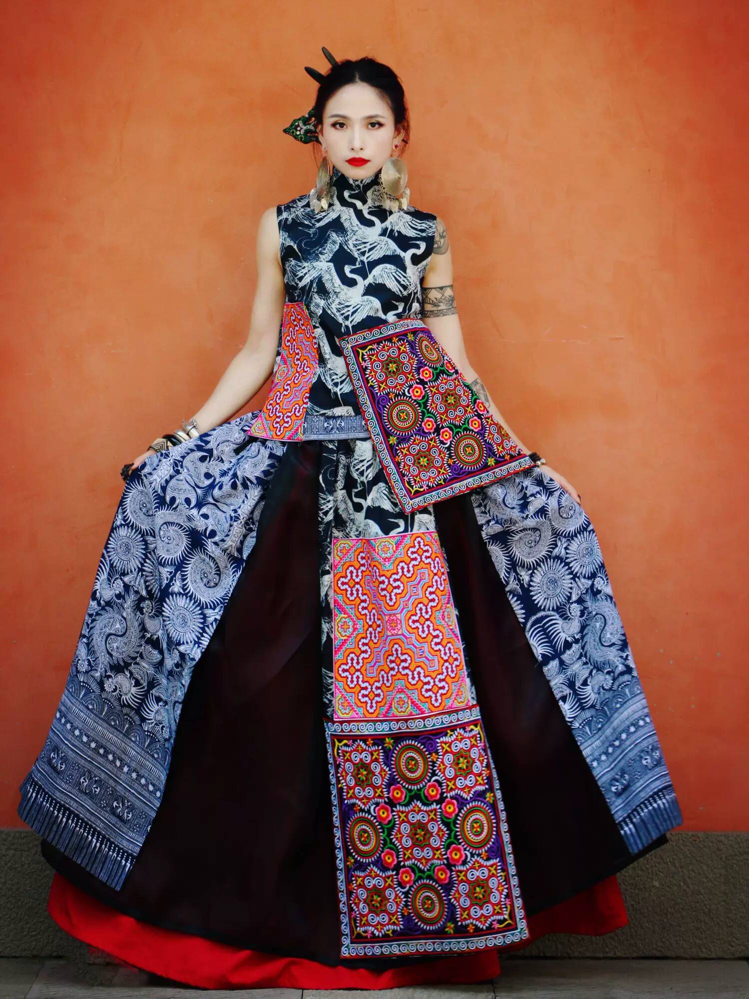 Pakaian Tradisional Gadis Miao - Ethnic Style ulasan dan harga