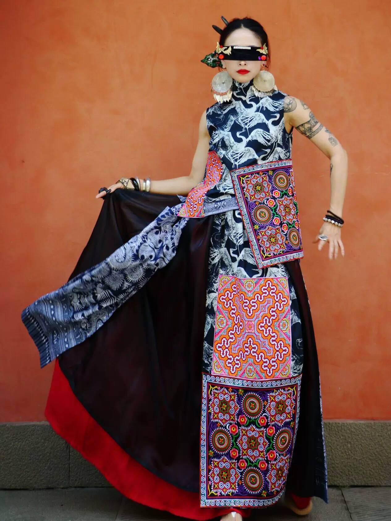 Pakaian Tradisional Gadis Miao - Ethnic Style ulasan dan harga