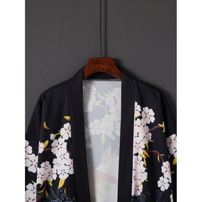 Ukiyoe Kimono Cardigan Kostum  - Ethnic Fashion World ulasan dan harga