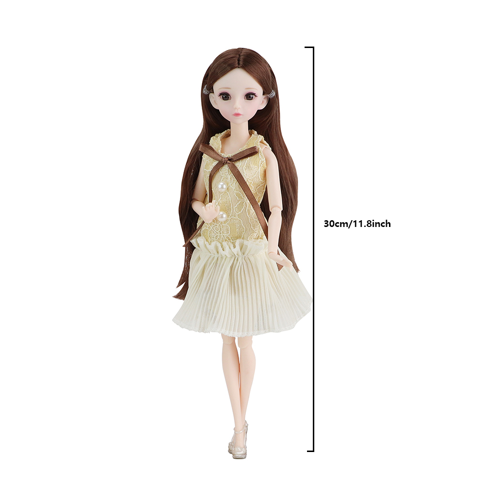 Boneka fesyen koleksi 30cm den - Ethnic Wear Model Fashion ulasan dan harga