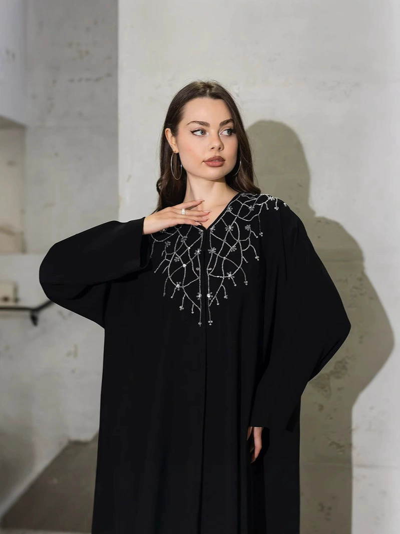 Abaya untuk Wanita Gaun Pesta  - Jalabiya Women Arabic ulasan dan harga