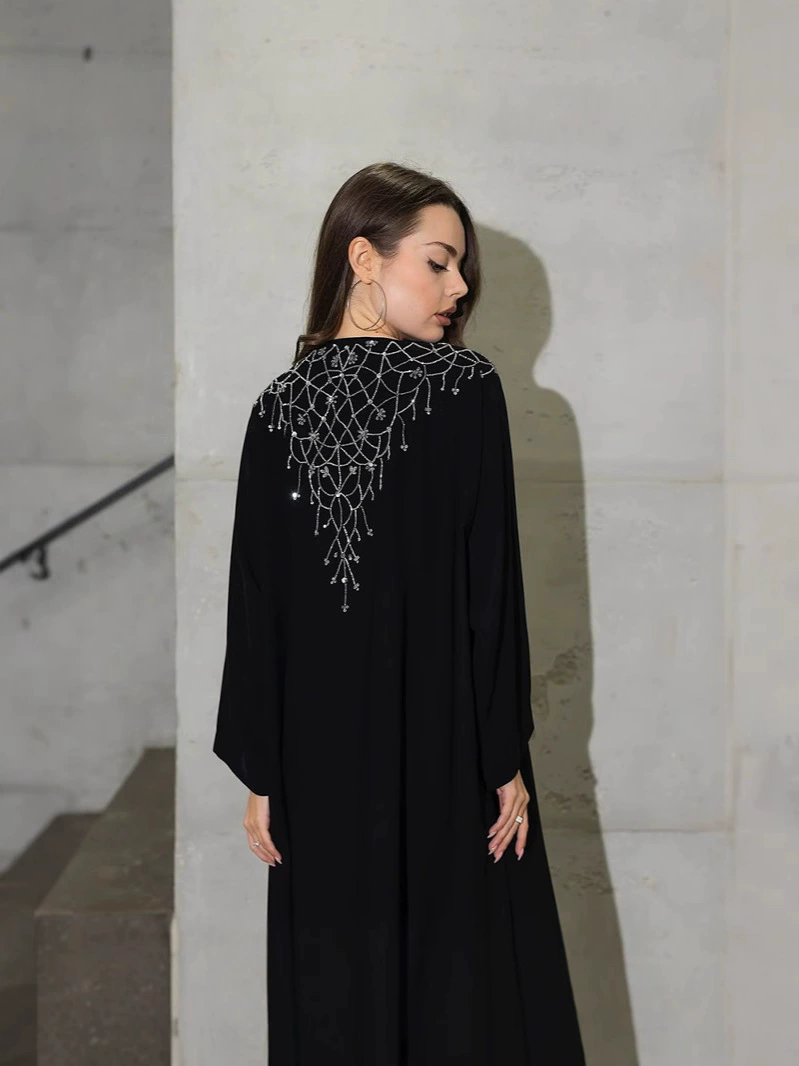 Abaya untuk Wanita Gaun Pesta  - Jalabiya Women Arabic ulasan dan harga