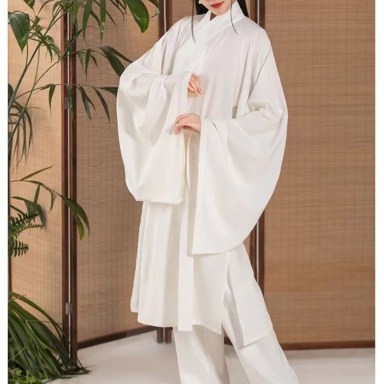 Hanfu kostum jubah kerah bulat - Ethnic Gown ulasan dan harga