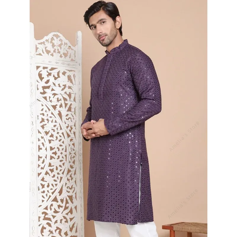 Kemeja Panjang Ringan Katun Tu - Kurta Men Cotton ulasan dan harga