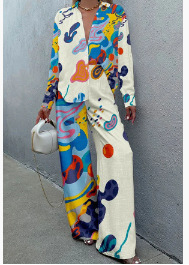 Set 2 Potong Cetak Boho Kasual - Ethnic Fashion Collection ulasan dan harga