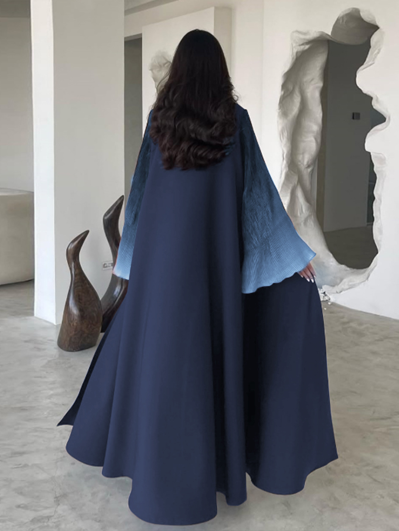 Gaun Abaya Wanita Bahan Chiffo - Jalabiya Women Arabic ulasan dan harga