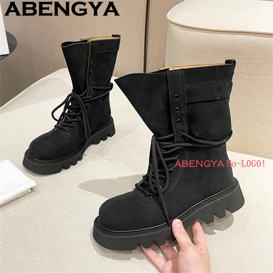 Sepatu Bot Punk Tinggi Model T - Ethnic Fashion Week ulasan dan harga