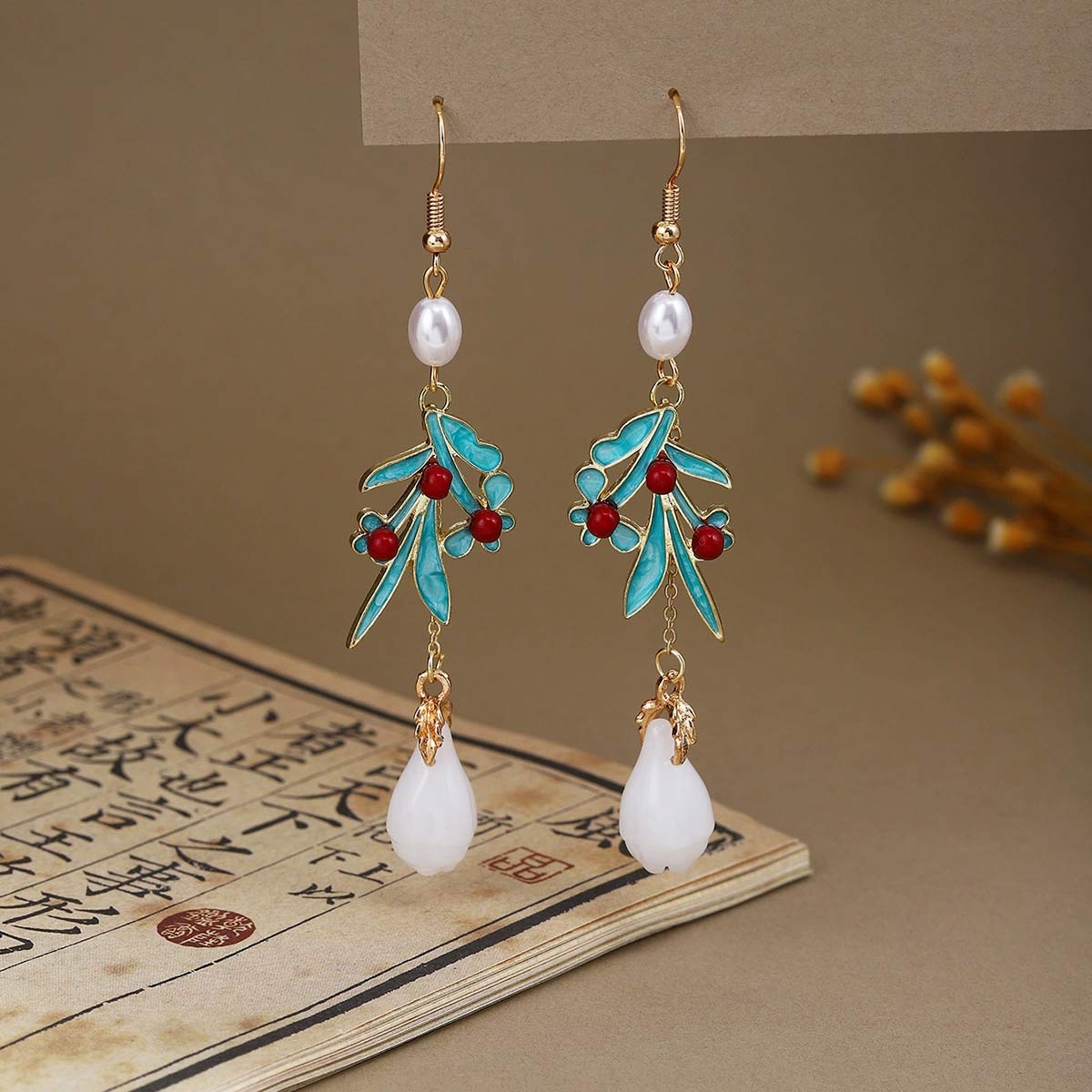 6 Pasang Anting Wanita Mode Ba - Ethnic Chic Fashion ulasan dan harga