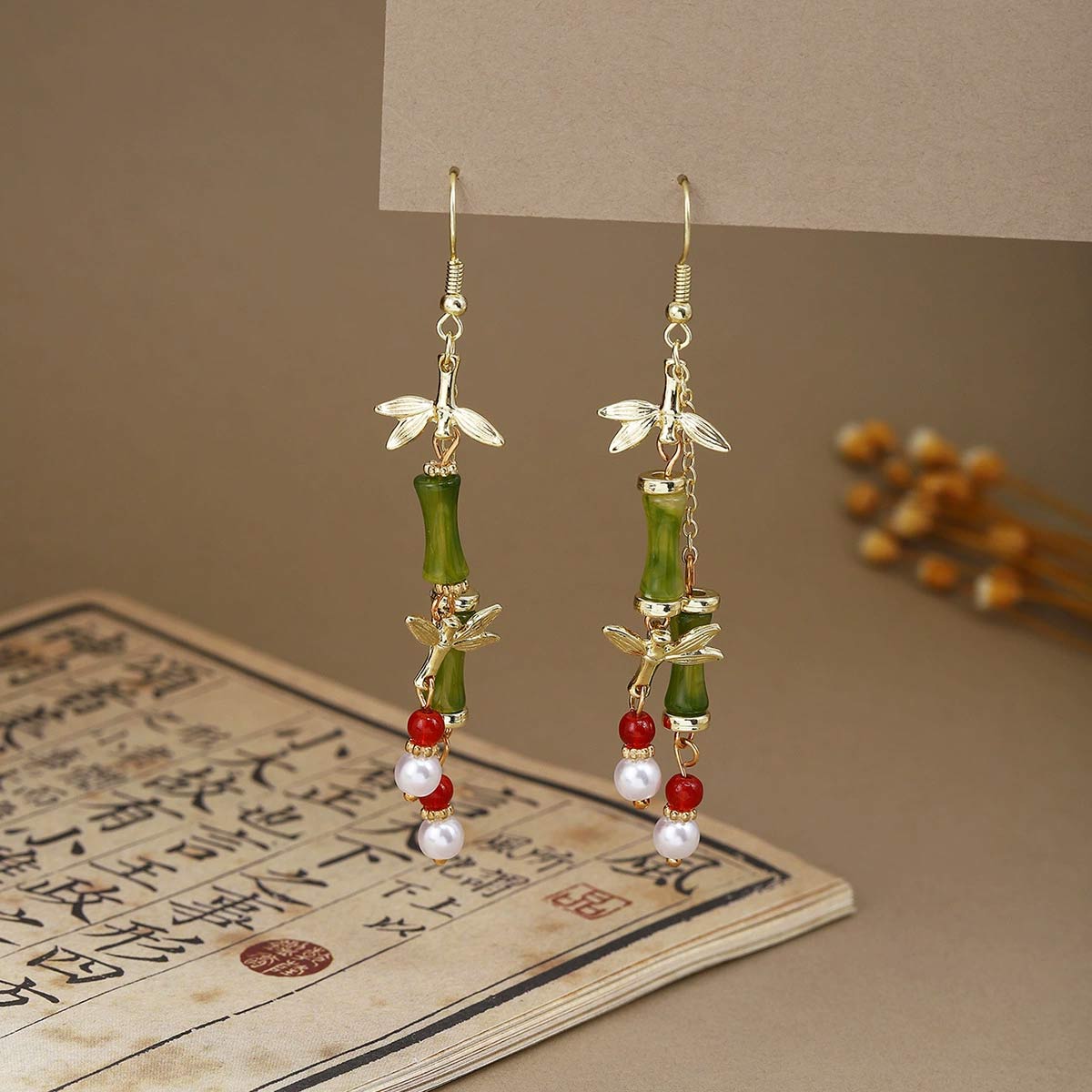 6 Pasang Anting Wanita Mode Ba - Ethnic Chic Fashion ulasan dan harga