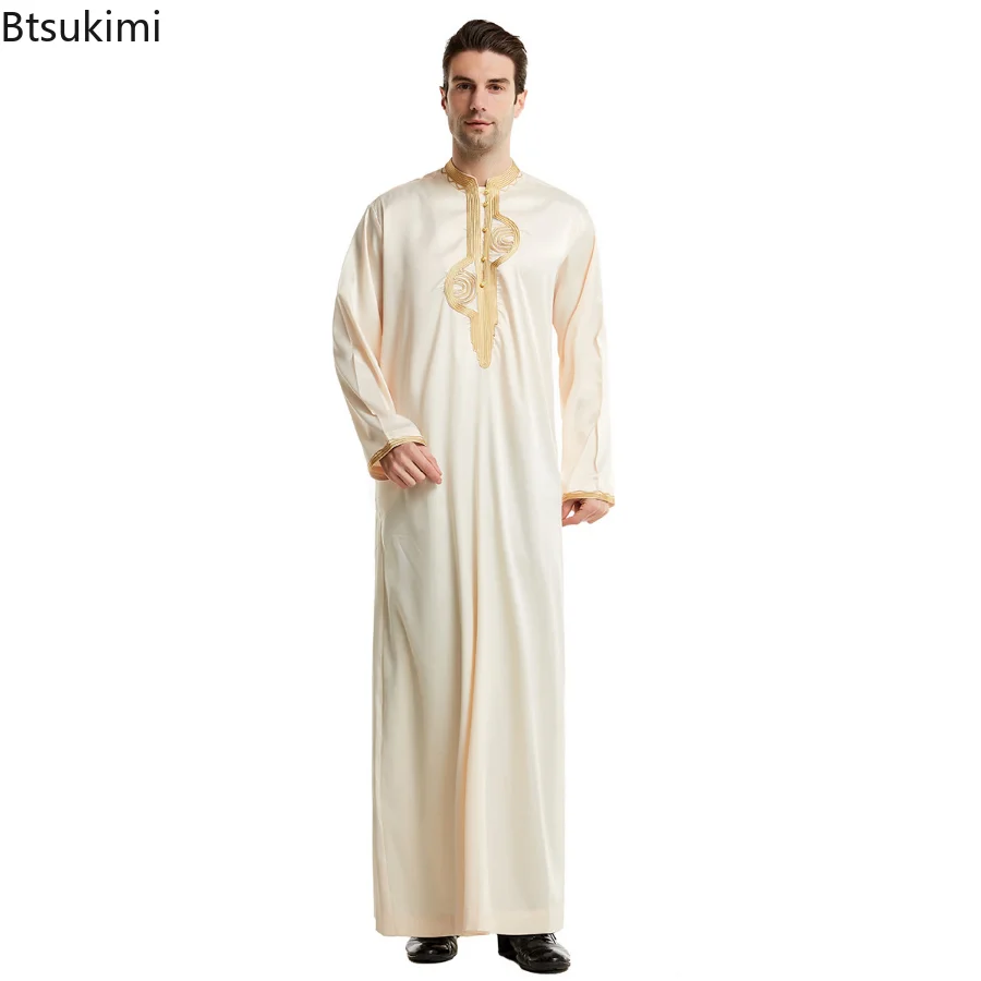 Baju Kaftan jubah pria Muslim  - Kurta Men Cotton ulasan dan harga