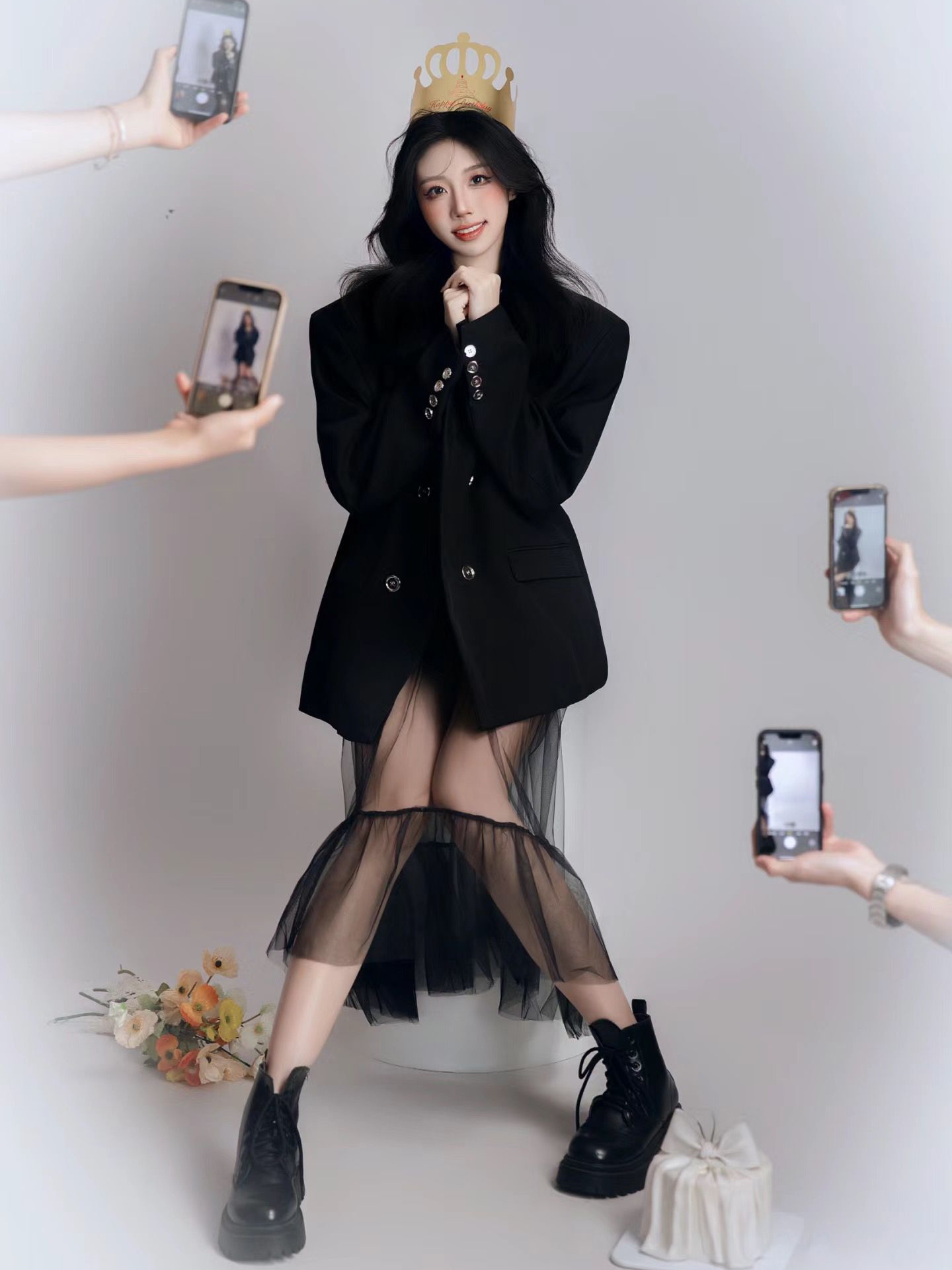 Kostum Fotografi Gaya Manis Ke - Ethnic Wear ulasan dan harga