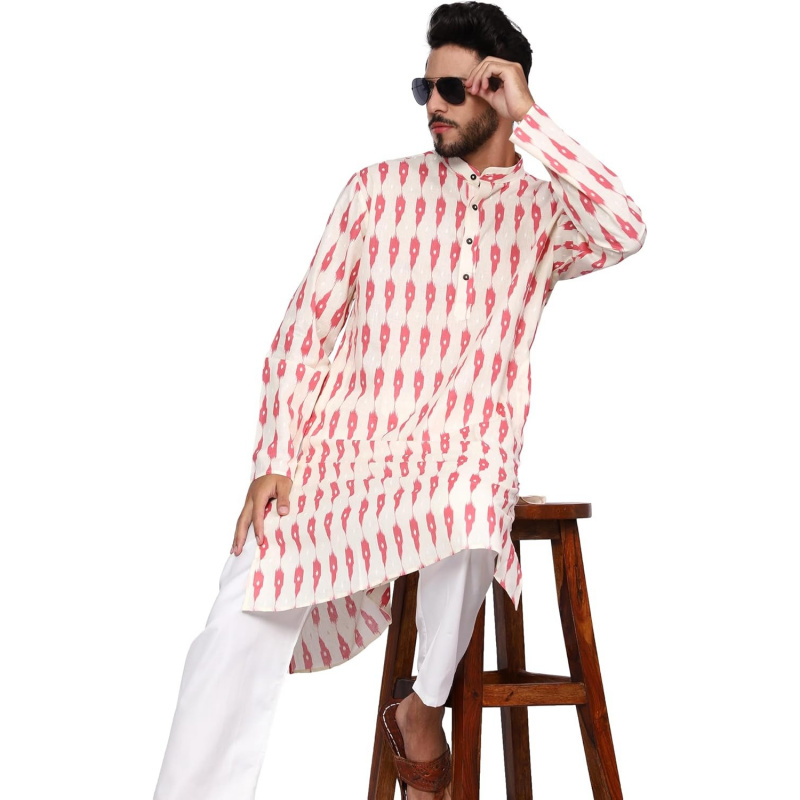 Setelan Kurta Piyama Pria Katu - Kurta Men Cotton ulasan dan harga