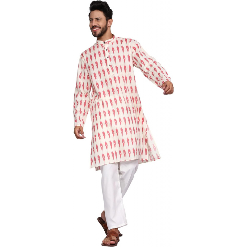 Setelan Kurta Piyama Pria Katu - Kurta Men Cotton ulasan dan harga
