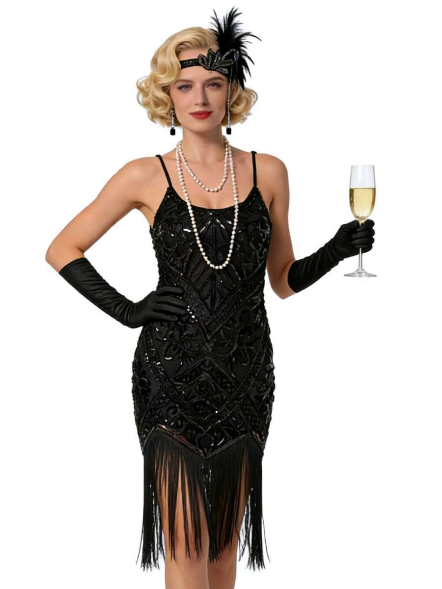Gaun Pesta Retro Gatsby untuk  - Ethnic Gown ulasan dan harga