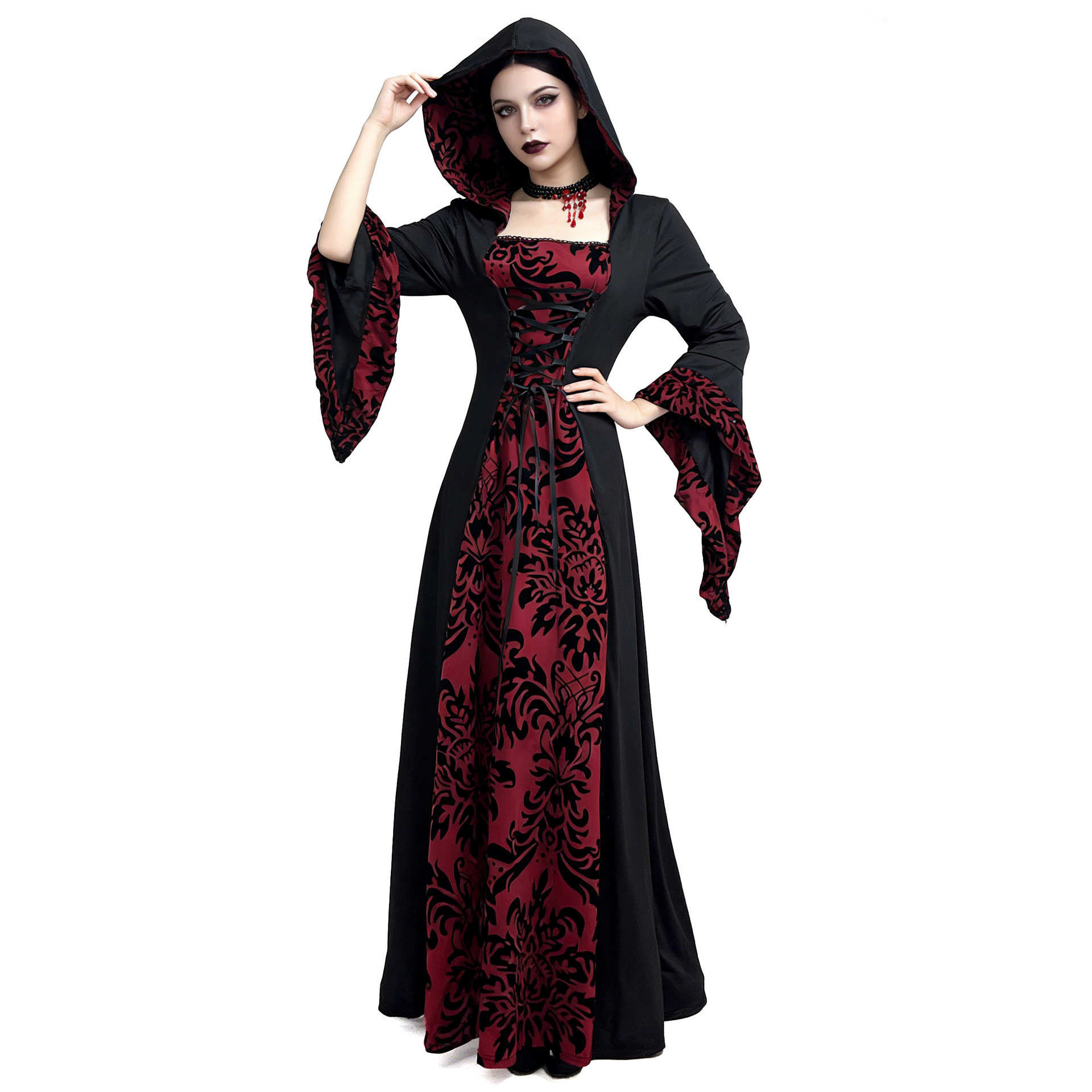 Gaun Panjang Klasik Victoria u - Ethnic Gown ulasan dan harga