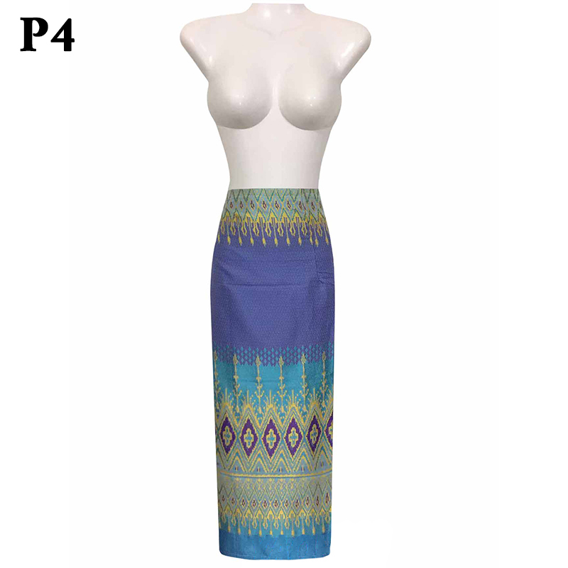Gaun Thai, pakaian tradisional - Batik Sarong Wrap ulasan dan harga