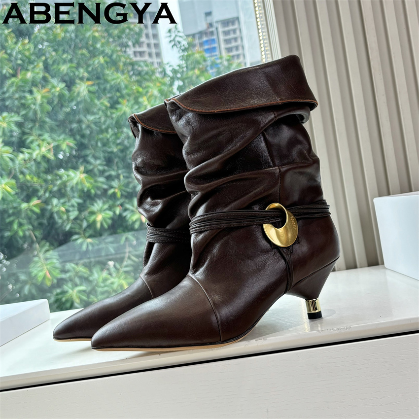 Sepatu Bot Pergelangan Kaki Ha - Ethnic Fashion Week ulasan dan harga