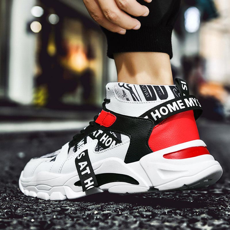 Sneakers Pria Chunky Atasan Ti - Ethnic Fashion House ulasan dan harga