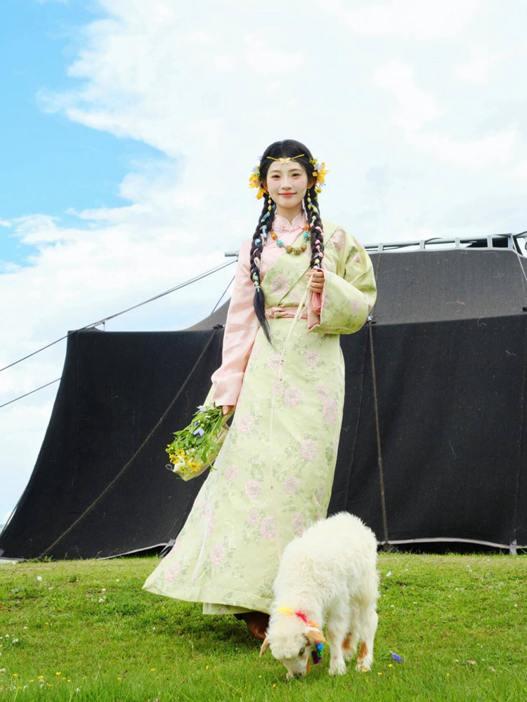 Pakaian Etnis Tibet Hijau Baru - Ethnic Clothing & Online Fashion Store Khaadi Uk ulasan dan harga