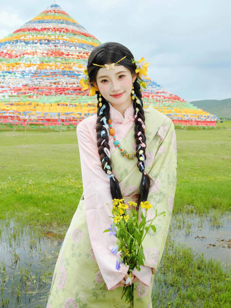 Pakaian Etnis Tibet Hijau Baru - Ethnic Clothing & Online Fashion Store Khaadi Uk ulasan dan harga