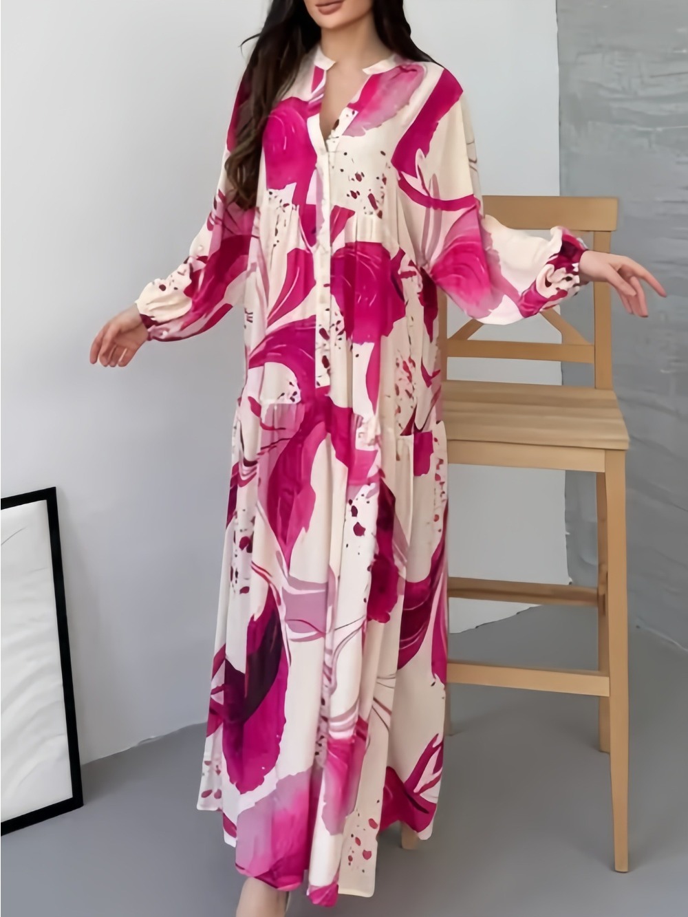 Gaun Wanita Lebaran Abaya Musl - Jalabiya Women Arabic ulasan dan harga