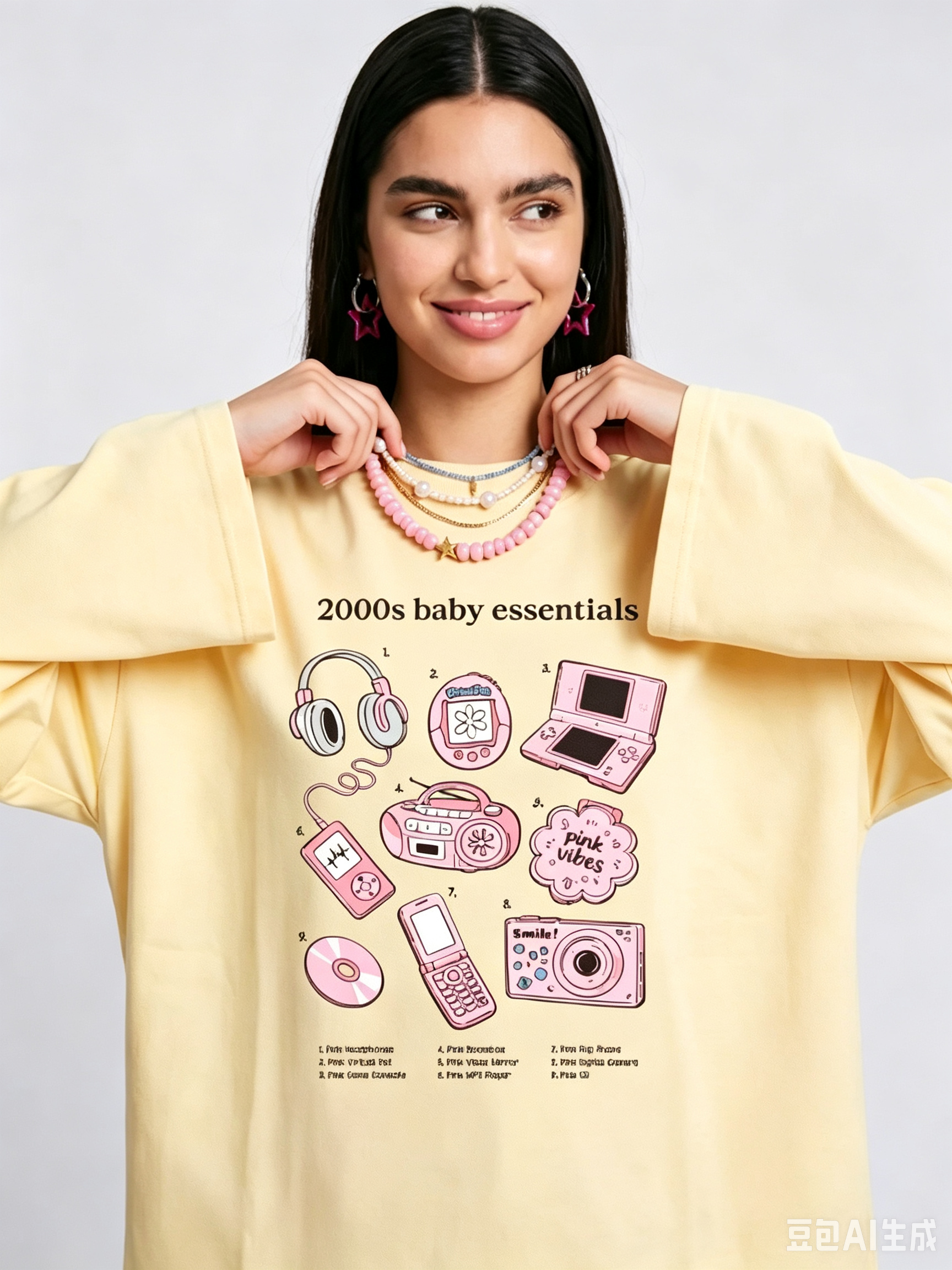 Kaos Lengan Panjang Oversize P - Ethnic Chic Fashion ulasan dan harga