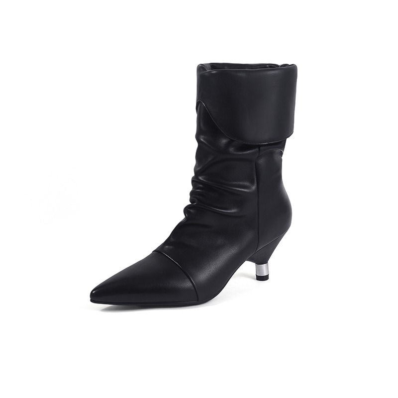 Sepatu Bot Pertengahan Betis H - Ethnic Fashion Week ulasan dan harga