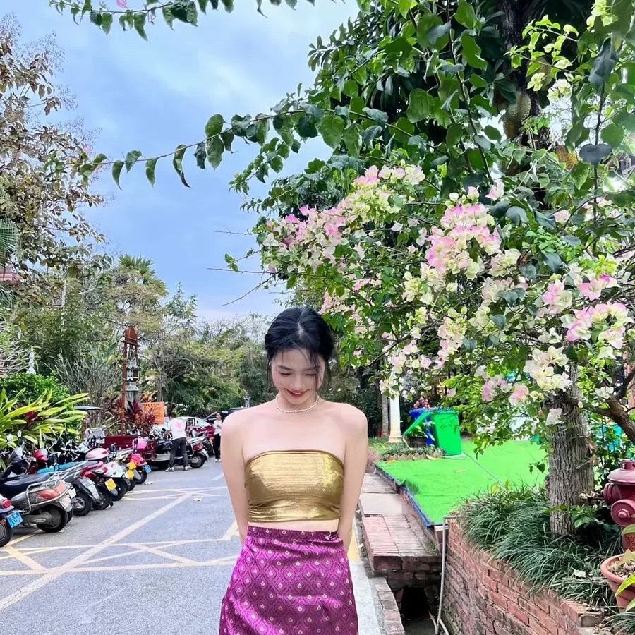 Pakaian Nasional Thailand Kost - Batik Sarong Wrap ulasan dan harga