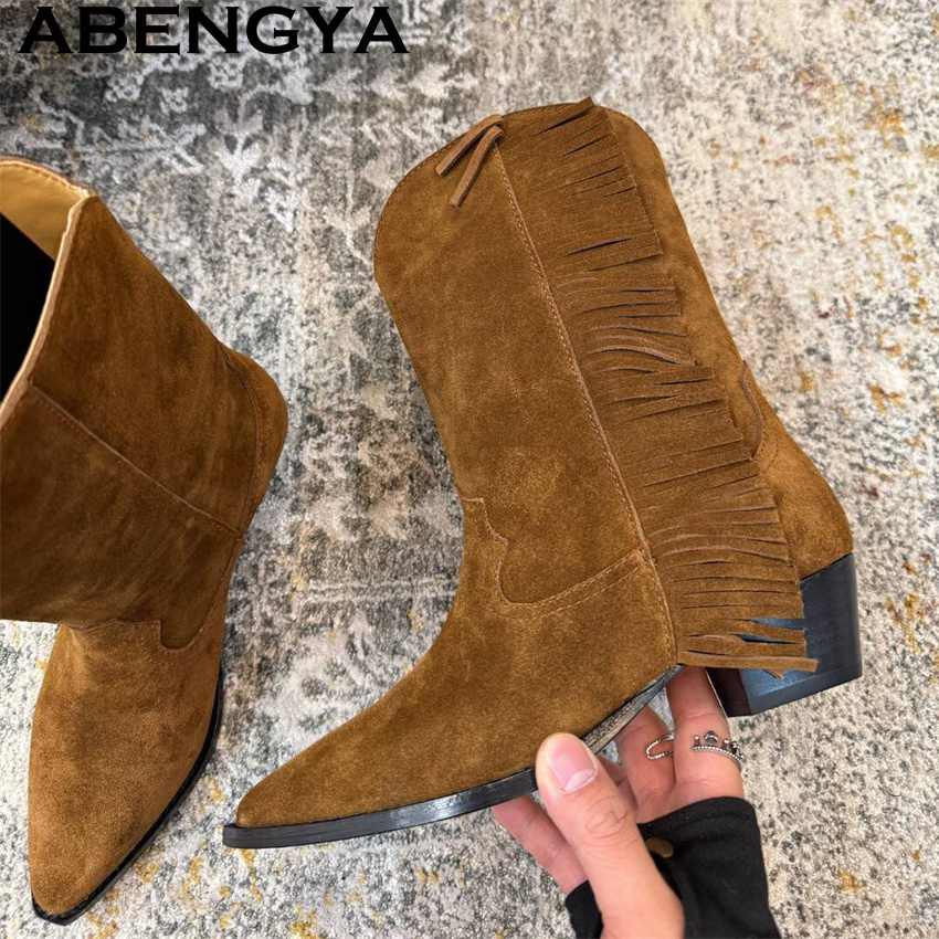 Sepatu Bot Pergelangan Kaki De - Ethnic Fashion Week ulasan dan harga