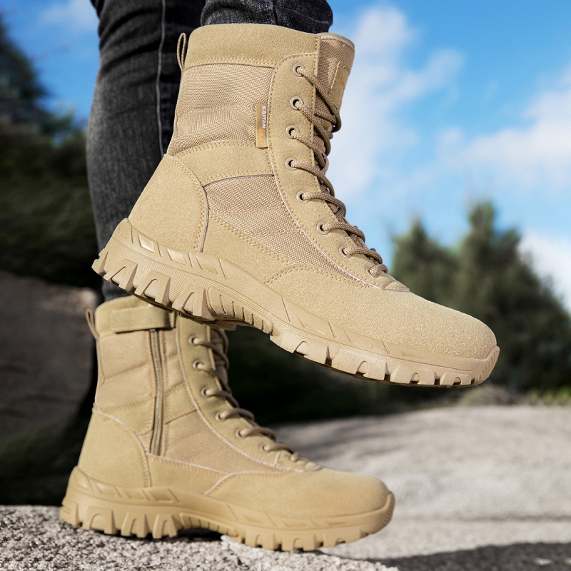 Sepatu Bot Tempur Taktis Ritsl - Ethnic Wear ulasan dan harga