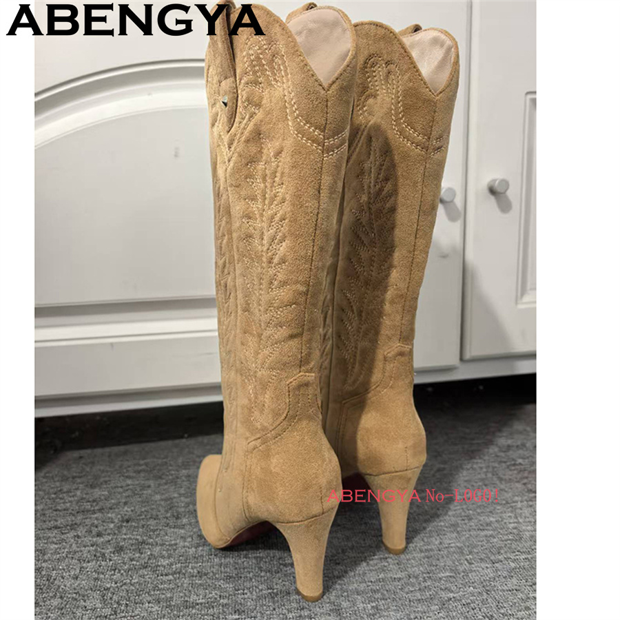 Sepatu Bot Koboi Setinggi Lutu - Ethnic Fashion Week ulasan dan harga
