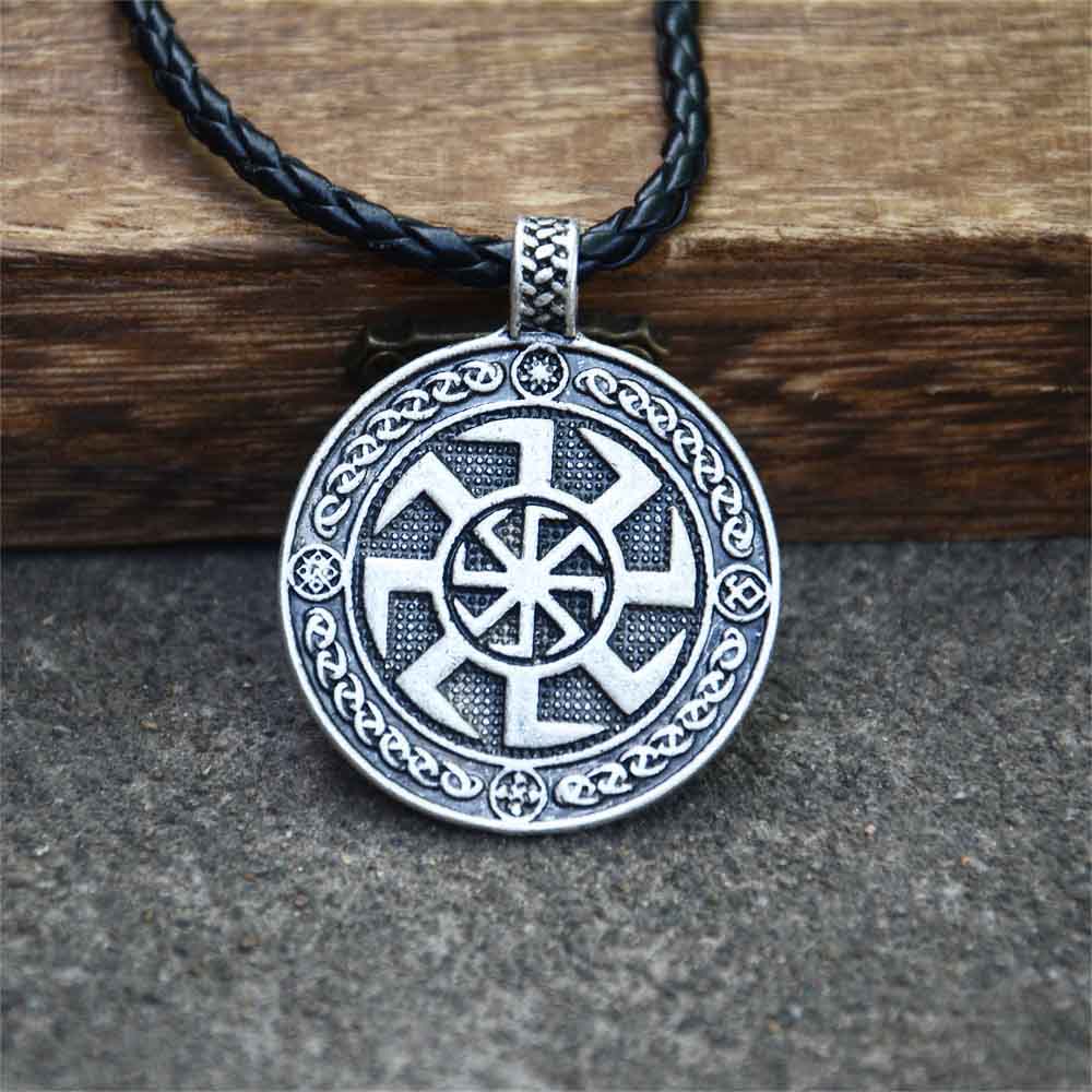 Liontin Kolovrat Retro Slavic  - Ethnic Fashion World ulasan dan harga