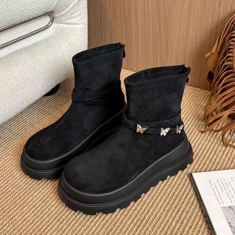 Sepatu Bot Wanita Platform Tin - Ethnic Wear ulasan dan harga