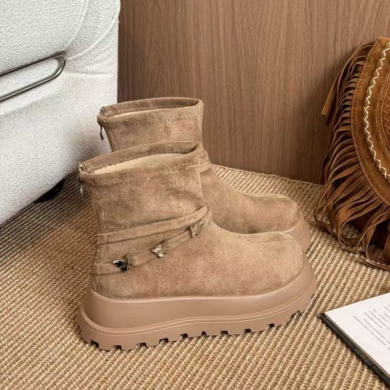 Sepatu Bot Wanita Platform Tin - Ethnic Wear ulasan dan harga