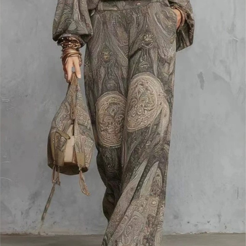 Set Dua Potong Motif Paisley B - Ethnic Fashion Collection ulasan dan harga