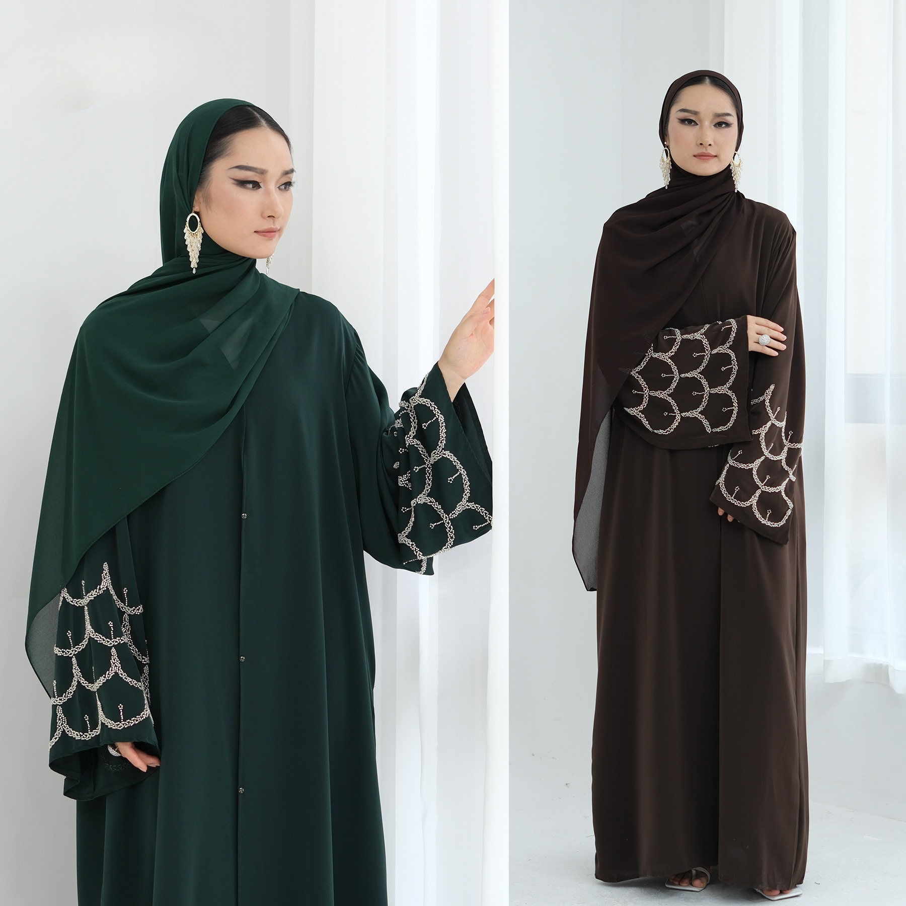 Bordir Gaun Wanita Abaya kardi - Jalabiya Women Arabic ulasan dan harga