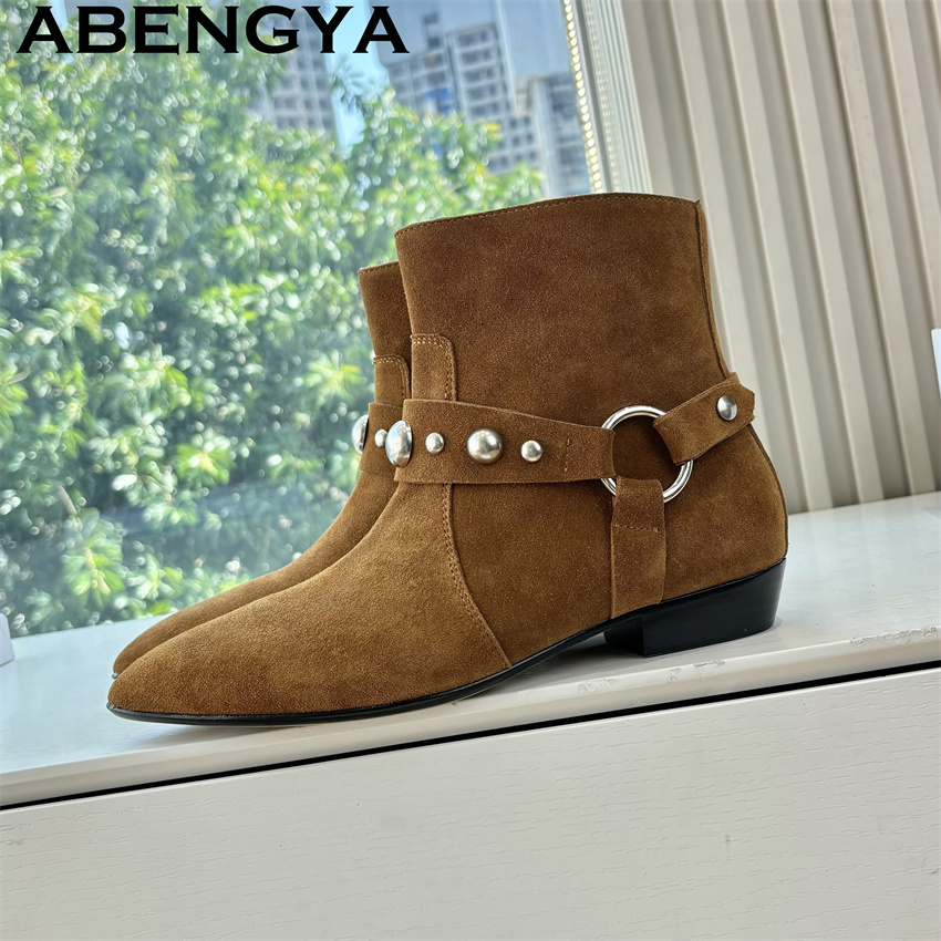 Sepatu Bot Pergelangan Kaki Da - Ethnic Fashion Week ulasan dan harga