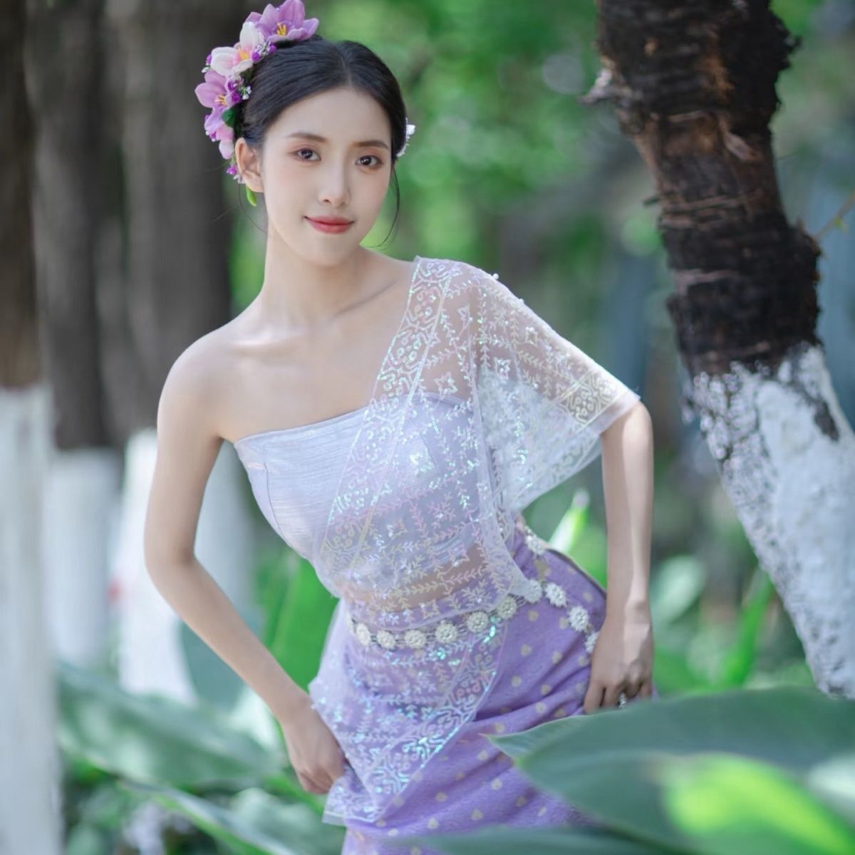 Set Pakaian Wanita Thailand Pa - Batik Sarong Wrap ulasan dan harga
