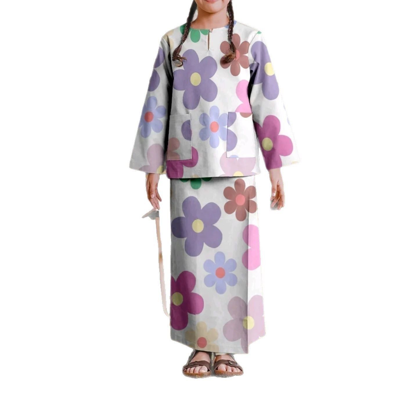 Set Kostum Anak Teman Bermain, - Ethnic Wear ulasan dan harga