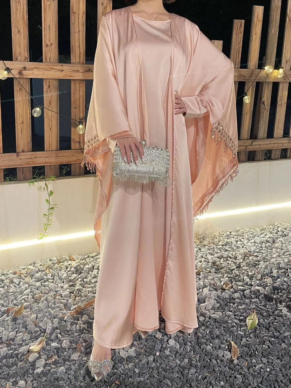 Gamis wanita Muslim 2 potong,  - Jalabiya Women Arabic ulasan dan harga